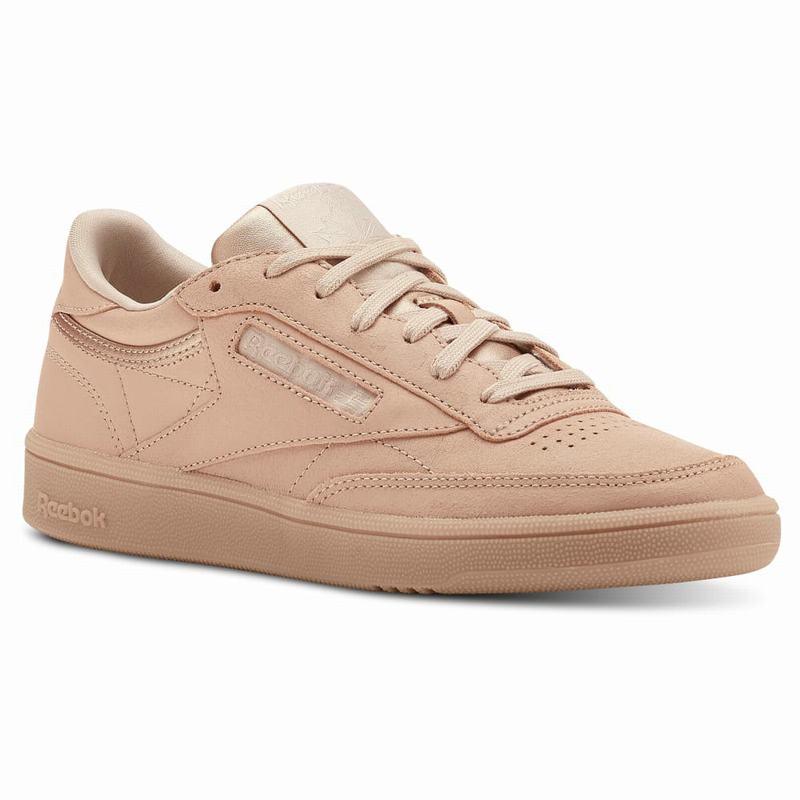 Tenisi Reebok Club C 85 Dama Bej/Albi Romania PR8714SM